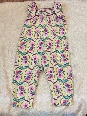 Tea collection yellow floral romper